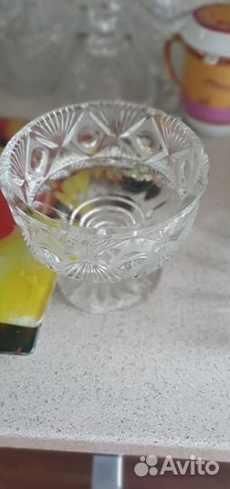 Вазы хрустальные СССР, Польша, Чехословакия фото