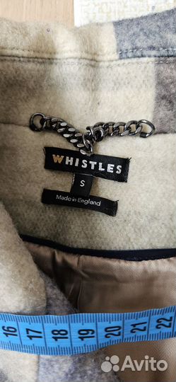 Шерстяное пальто Whistles S