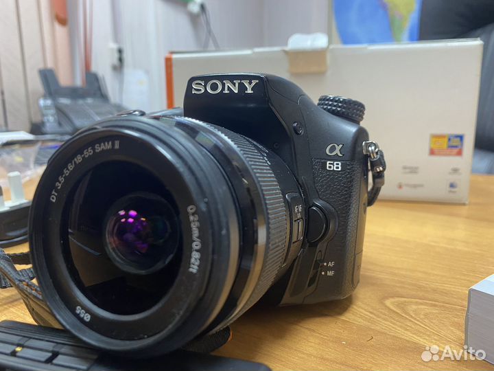 Фотоаппарат sony alpha-68