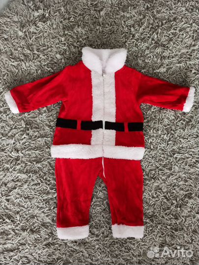 Костюм деда мороза детский