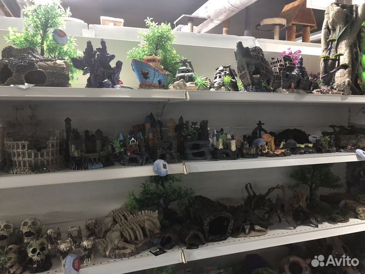 Декорации для аквариума