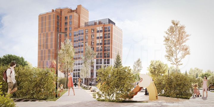 2-к. квартира, 58,7 м², 1/14 эт.