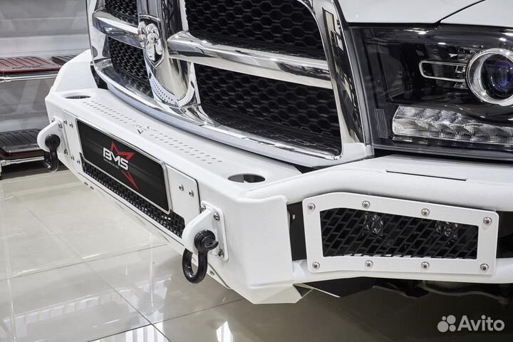 Бампер передний BMS alfa Додж Рам 1500 2009-2017