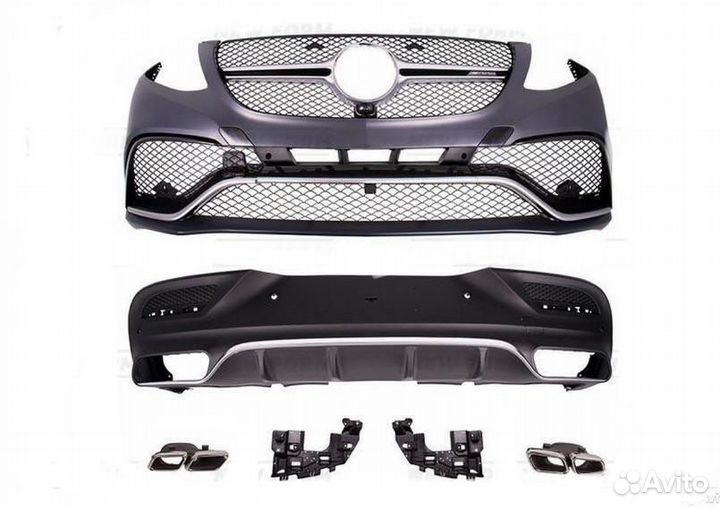 Mercedes GLE Coupe 6.3 15- Обвес