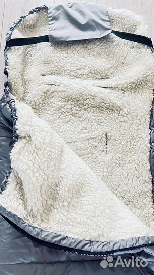 Конверт в коляску на овчине