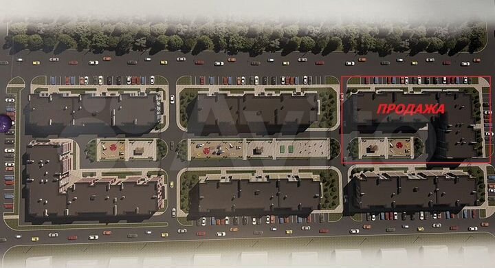 2-к. квартира, 55,7 м², 3/4 эт.