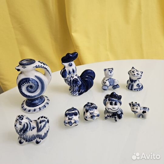 Фарфоровые статуэтки гжель фарфор гжель
