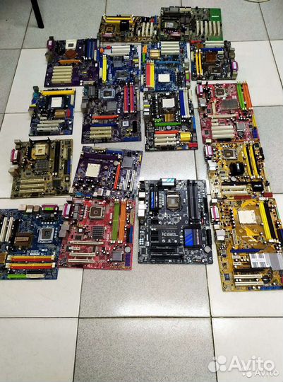 Материнские платы для пк неисправные
