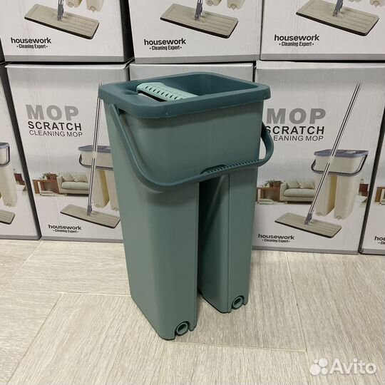 Швабра с ведром и отжимом
