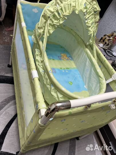 Детская кровать от 0 до 7 лет трансформер Geoby