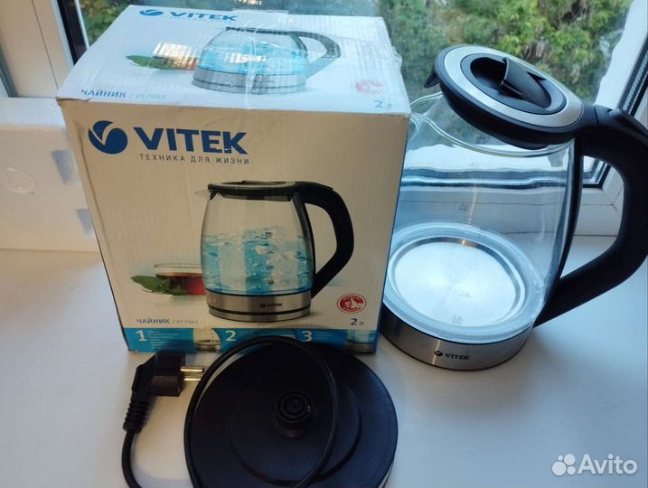 Чайник электрический vitek vt7045