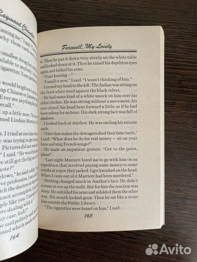 Детектив на английском Farewell My Lovely