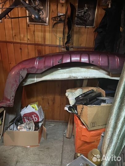 Задний бампер Hover h2