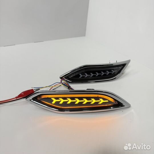 Катафот заднего бампера vesta NG LED 532-A white