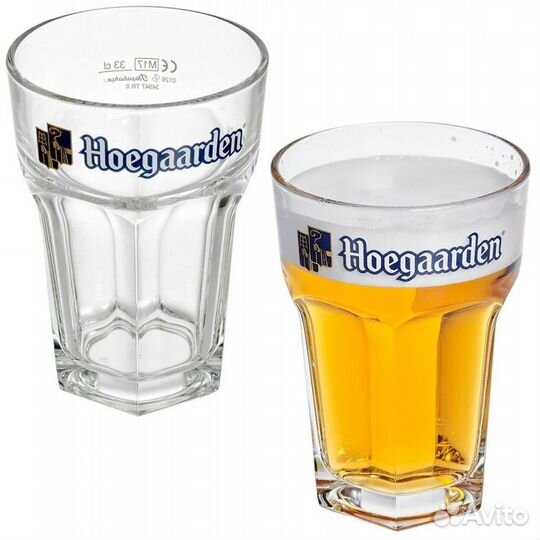 Пивные бокалы Hoegaarden