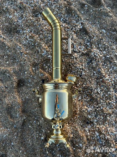 Тульский самовар на дровах