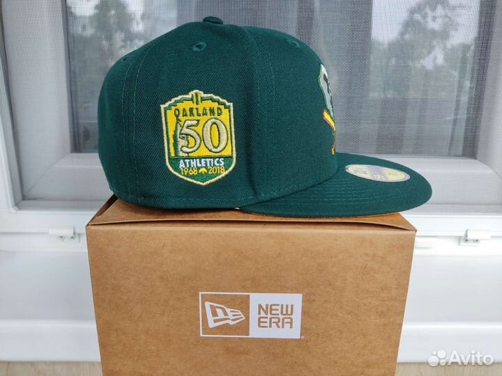 Бейсболка New Era 59Fifty Oakland Athletics 7 1/4