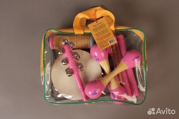 Набор перкуссии 6 предметов Flight FPS-6P подарочн