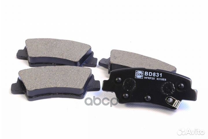 Тормозные колодки дисковые hyundai Solaris, Sol