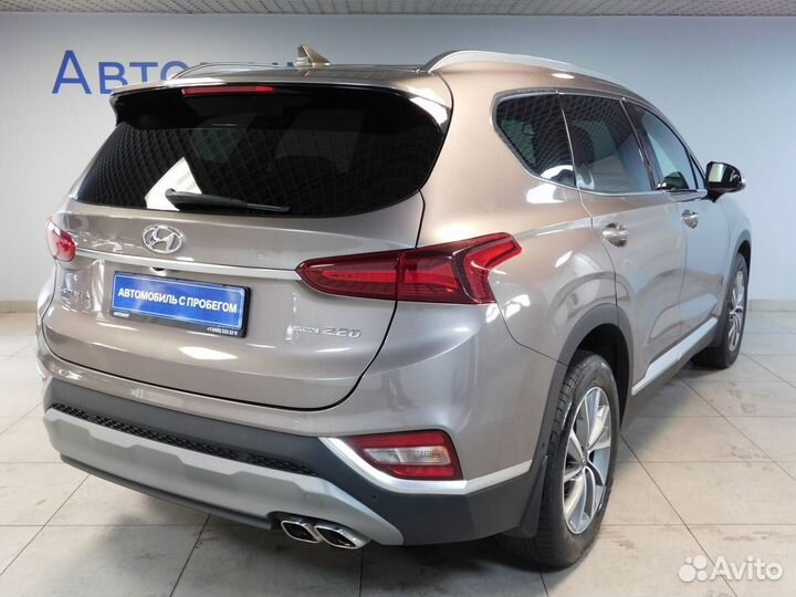 Hyundai Santa Fe 2.2 AT, 2018, 73 589 км