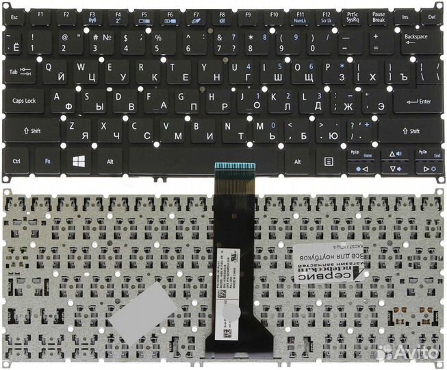 Новая клавиатура Acer Aspire V5-122 122p KAC57