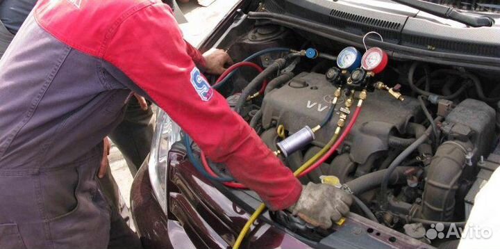 Заправка автокондиционера