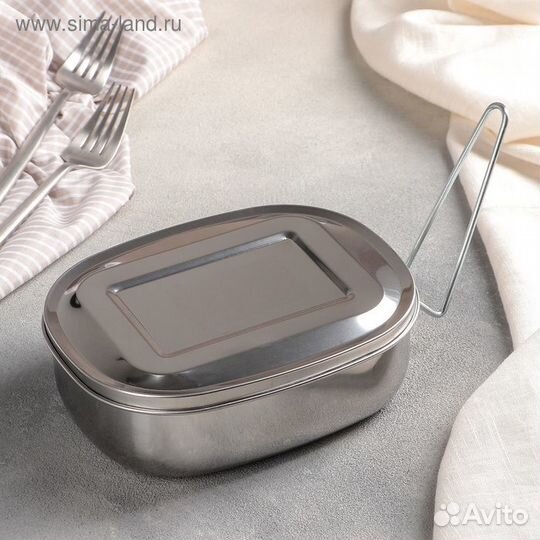 Контейнер из нержавеющей стали с держателем, 1713