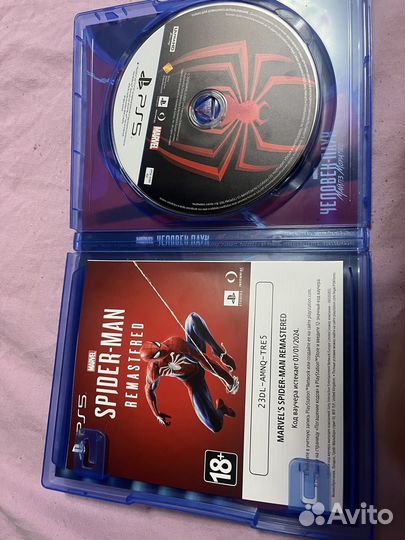 Игра человек паук Майлз Моралес на ps5