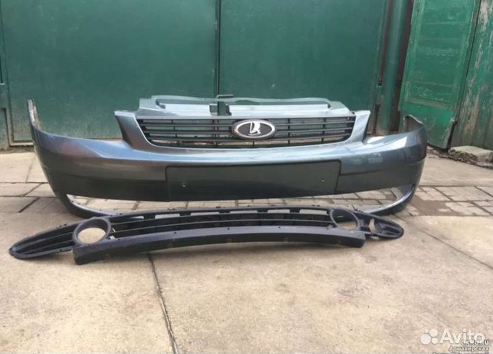 Бампер передний priora 1