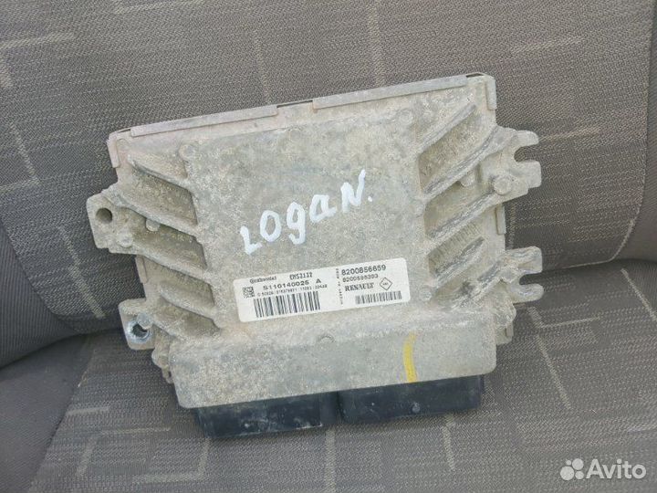 Блок управления двигателем Renault Logan LM05 K4M