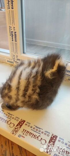 Шапка пуховая детская