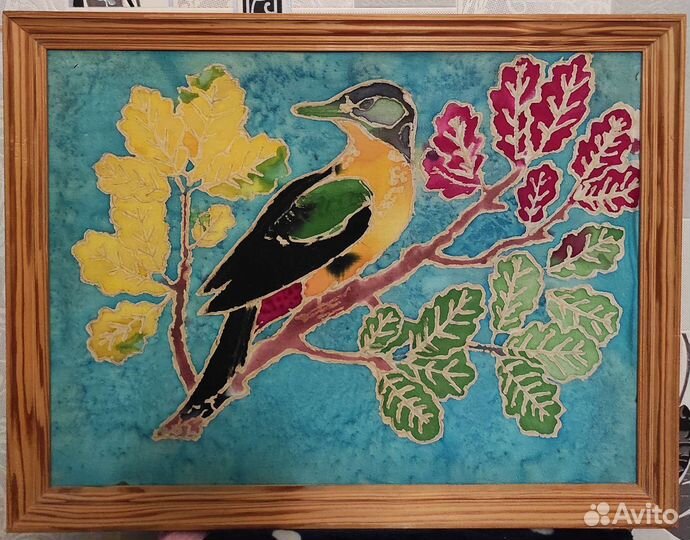 Картины в технике батик