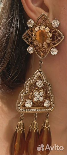 Серьги Valentino оригинал