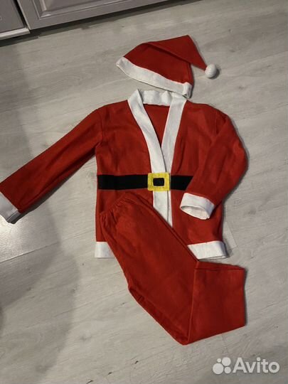 Костюм деда мороза детский