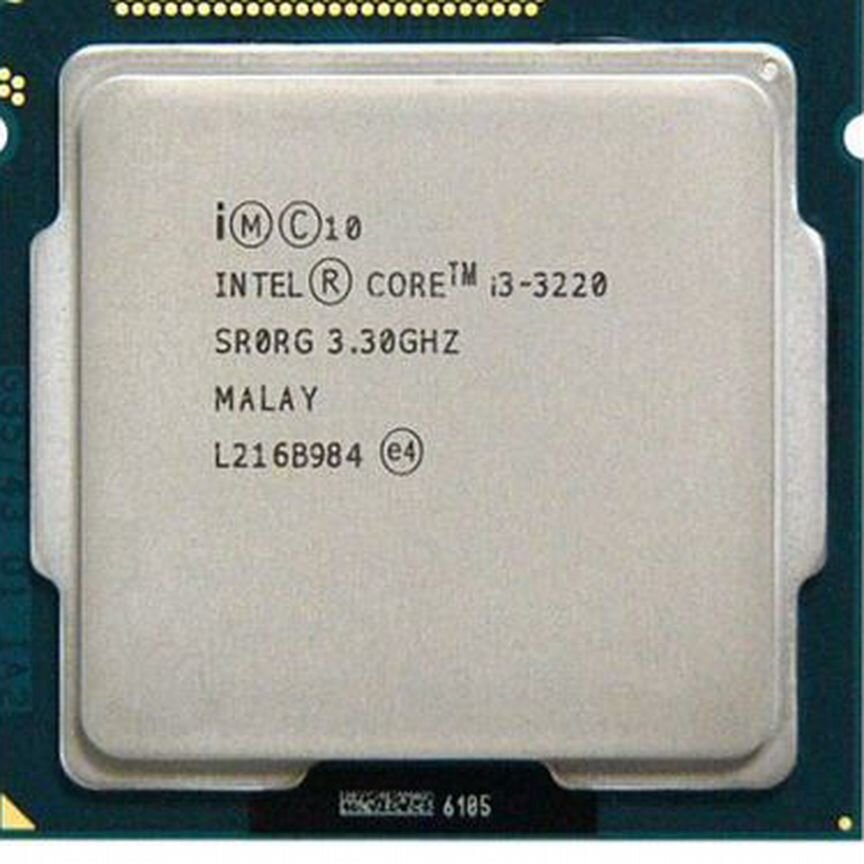 [SR0RG] Процессор Intel Core I3-3220 3.30 Ghz Sr0rg