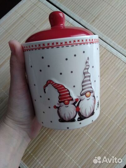 Банка для сыпучих продуктов 600 мл