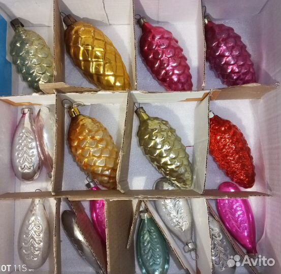 Новогодние игрушки СССР