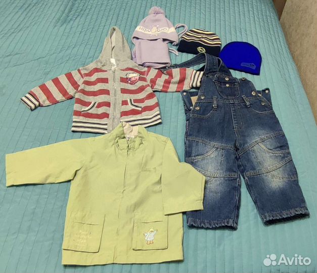 Пакет вещей для мальчика 80-86