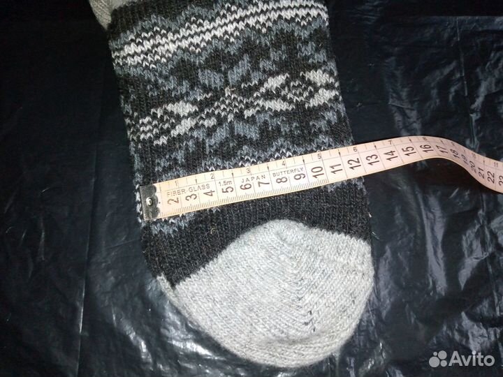 Носки шерстяные не б/у