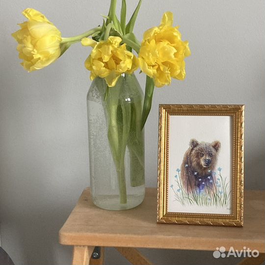 Маленькая картина в раме