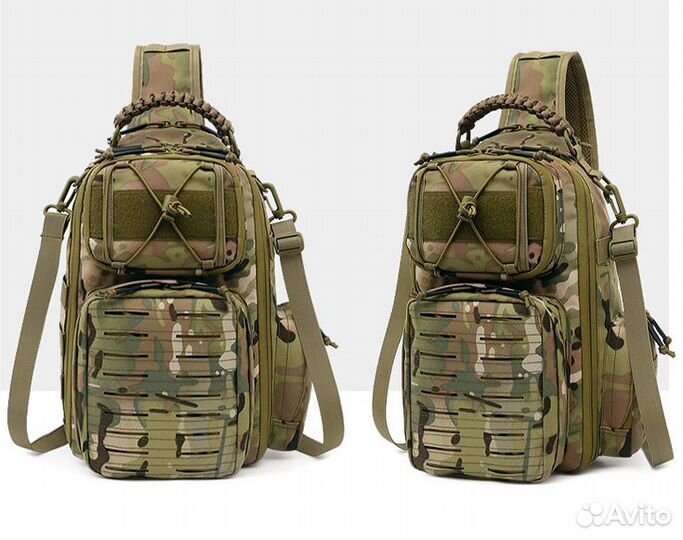 Сумка нагрудная тактическая многофункционая