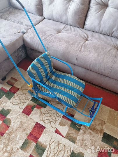 Санки коляска ника 7-3