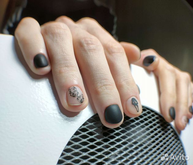 Комбинированный маникюр