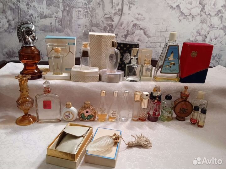 Флаконы от духов Винтаж