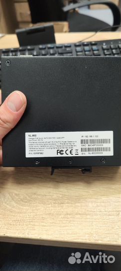 Медиаконвертор NSGate NIS-3500-3208PC/NL-802