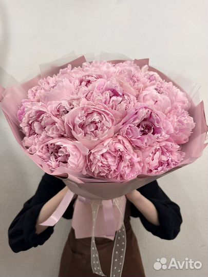 Пионы/Розы/ 9/15/21/51/101/ Москва