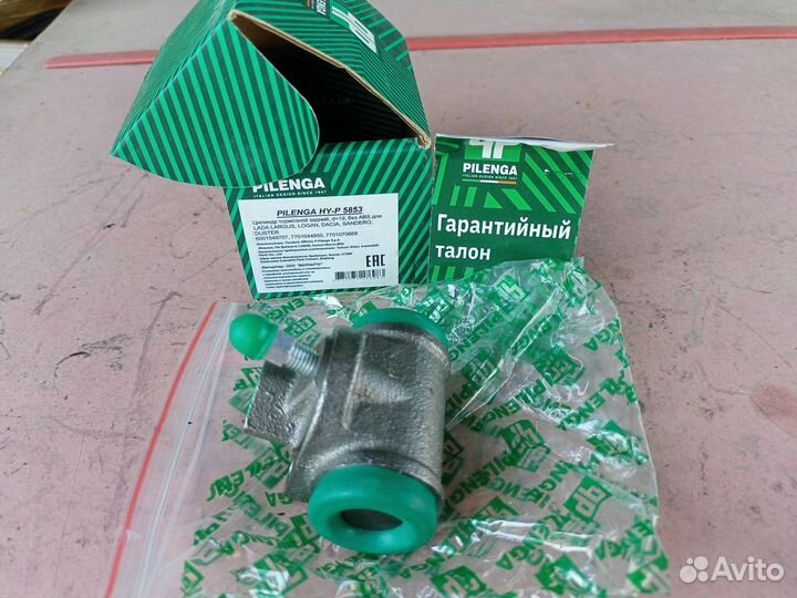 Цилиндр тормозной задний на Логан