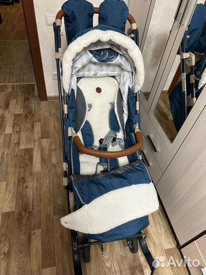 Санки-коляска Nika Kids 7-8