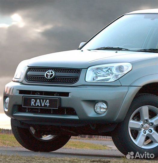 Бампер передний в цвет Toyota Rav4 2 XA20