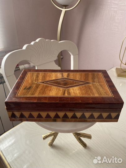 Деревянная шкатулка СССР